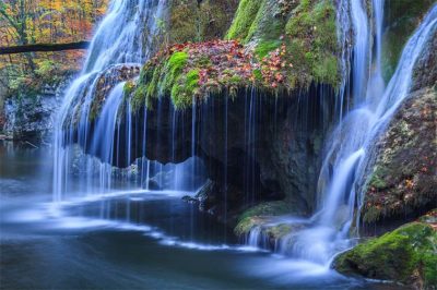 View of Bigar Falls